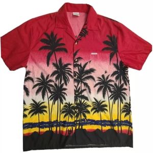 High Seas Resort Wear Mens Shirt Sz 2XL Pink